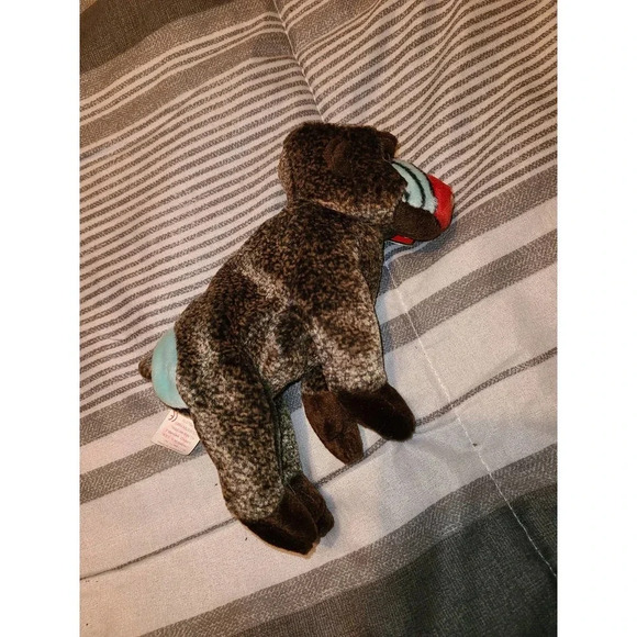 Ty Beanie Original Baby Cheeks the Baboon Soft Stuffed Plush Toy - Picture 1 of 4